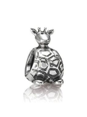 Pandora Retired Sterling Silver Giraffe Animal Bead - 790274
